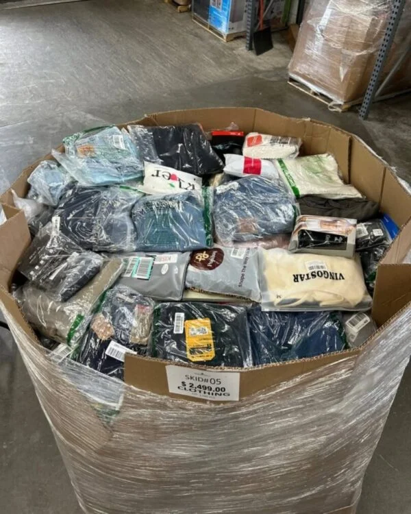 Amazon Clothing Pallets for Apparel Resellers