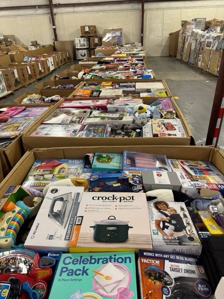 Amazon Mixed Merchandise Pallets for Resellers