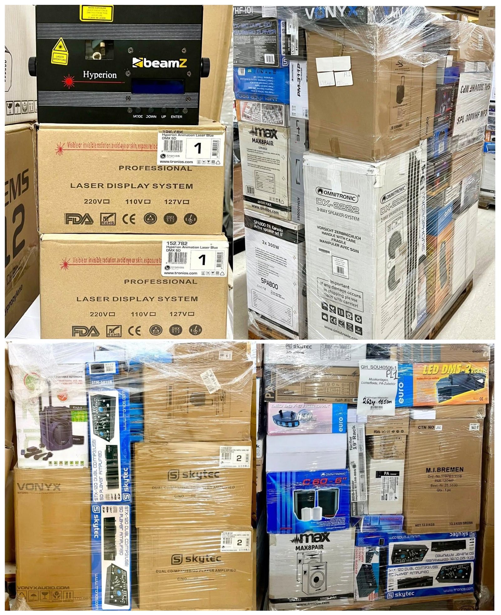 DJ Equipment Pallets for Audio Resellers - Image 6