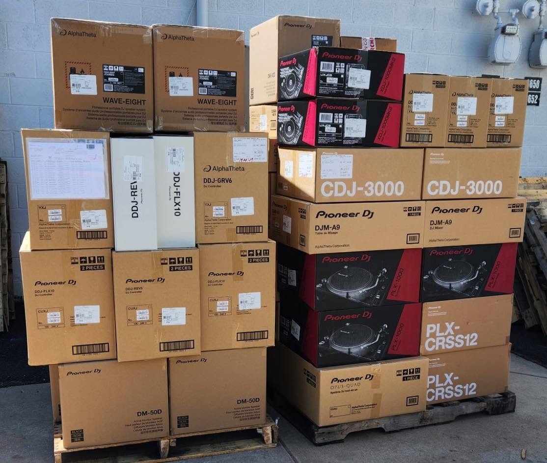 DJ Equipment Pallets for Audio Resellers - Image 3